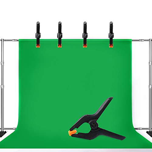 10 Packs of 3.4 inch Professional Plastic Small Spring Clamps Heavy Duty for Crafts or Plastic Clips and Backdrop Clips Clamps for Backdrop Stand,Photography, Home Improvement and so on