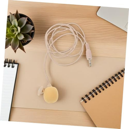 Mini Microphone for Laptop: Condenser Clip On Mic for Vlogging Video Recording Meeting Portable PC Phone Tablet Lapel Microphone