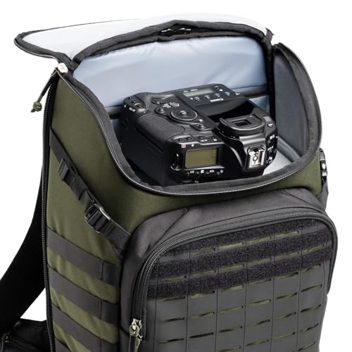 Think Tank DarkLight Tactical Camera Backpack 25L – Montane Green - color: Montane Green, size: 25 liters
