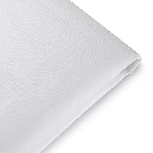 Neewer 12x5 feet/3.6x1.5 meters Polyester White Seamless Diffusion Fabric for Photography Softbox, Light Tent and DIY Lighting Modifier - size: 1.5*3.6M