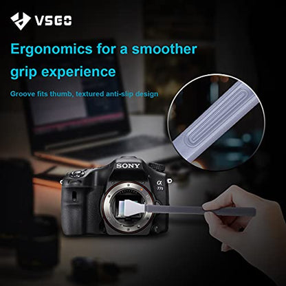 VSGO 12pcs APS-C Camera Sensor Cleaning Kit, Sensor Cleaning Swabs, Compatible with DSLR & SLR Digital Cameras (V-S02-12)