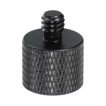 PATIKIL Tripod Screw Adapter 1/4" Female to 1/4" Male, Tripod Nut Connectors Camera Mount Screw Camera Double Head Converter for Microphone Holder Magic Arms Accessories - size: 1/4" to 1/4"