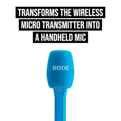RØDE Interview Micro Handheld Adaptor for Wireless Micro (Blue)