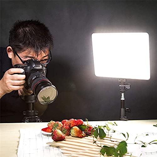 VILTROX VL-200T Bi-Color Dimmable LED Video Light with Remote Wireless Control,Ultra Thin 3300-5600K CRI95+ Studio Photography Panel for Photography TikTok YouTube Twitch Live Streaming Zoom Meeting