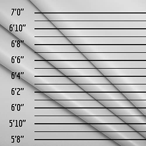 5x7ft Police Lineup Photography Backdrop Black line Mugshot Decor Photo Background for Party Banner Children Game Vinyl Studio Prop - size: 5'X7'