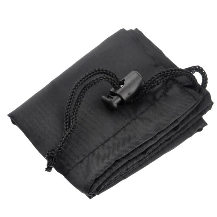 Reflex Camera Black Mini Travel Storage Pouch Bag compatible with Go Pro Hero Action Camera – Lightweight, Portable Polyester Case for Accessories, Protective Carry Bag for Headbands, Straps