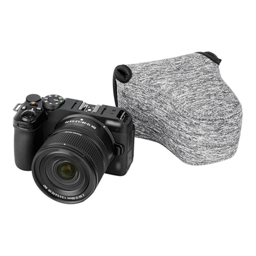 Neoprene Camera Sleeve for Fuji X-T30 III X-E4 +16-50mm Leica Q3 43 | without strap, for SONY a7C II +50mm Fuji X-S10 X-A3 +16-50mm/18-55mm Lens Nikon Z30+12-28mm Lens Mirrorless Camera Case - color: Mirrorless Camera Pouch