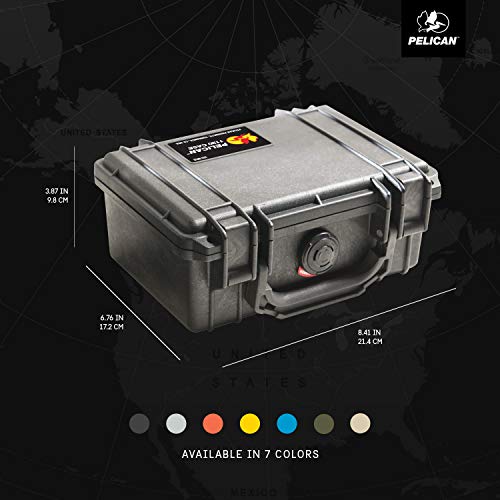 Pelican 1120 Case With Foam (Silver) - color: Silver, style: With Foam