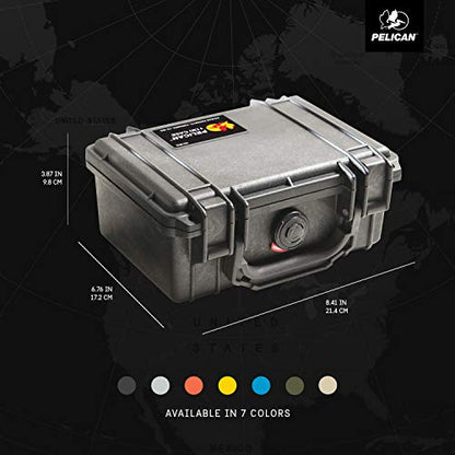 Pelican 1120 Case With Foam (Silver) - color: Silver, style: With Foam