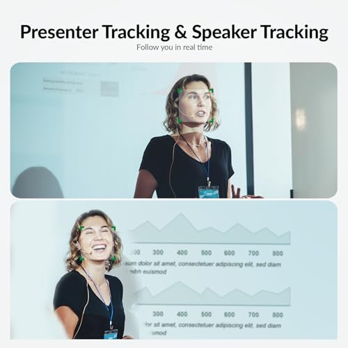 4K Conference Room Camera System with AI Auto Framing, Speaker & Presenter Tracking, Magnetic Privacy Cover, 120° Wide Angle, 5X Zoom, 4-Mic Array & Dual Speakers, USB for Teams, Zoom, Google Meet - size: 10