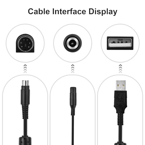 CC2900e Webcam Cable Replacement for Logitech CC2900e CC3500e / PTZ Pro Webcam Power Cable Data Cable, 10FT