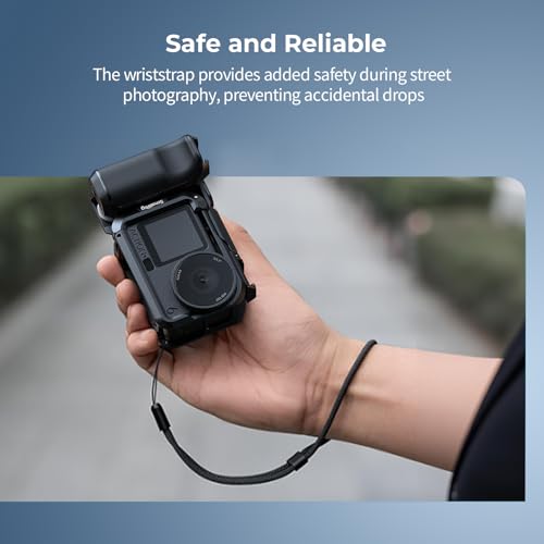 SmallRig Handle for DJI Osmo Action 6, Street Photography Side Grip with Shutter Button & Cold Shoe, Compatible with SmallRig Action 6 Cage 5887/5888, Wrist Strap Included for Street Photography-6259 - style: Grip
