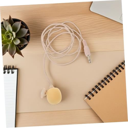 SUPVOX Mini Lavalier Condenser Microphone with Plug Portable Clip Mic for Interviews Vlogging and Meetings Noise Reduction for Audio Recording