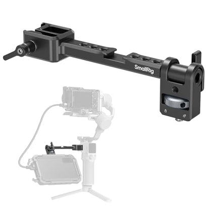 SmallRig Camera Monitor Mount w/Quick Release NATO Clamp, Cold Shoe Mount | Anti-Twist Design for DJI RS 4 Mini/RS 2 / RSC 2 / RS 3 / RS 3 Pro/RS 3 Mini - style: Classic