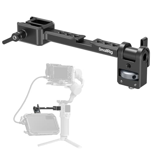 SmallRig Camera Monitor Mount w/Quick Release NATO Clamp, Cold Shoe Mount | Anti-Twist Design for DJI RS 4 Mini/RS 2 / RSC 2 / RS 3 / RS 3 Pro/RS 3 Mini - style: Classic