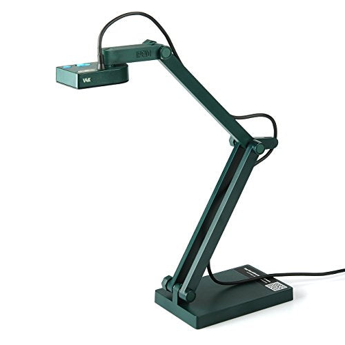 IPEVO V4K Ultra High Definition 8MP USB Document Camera — Mac OS, Windows, Chromebook Compatible for Live Demo, Web Conferencing, Distance Learning, Remote Teaching, Green - size: 8 Megapixel