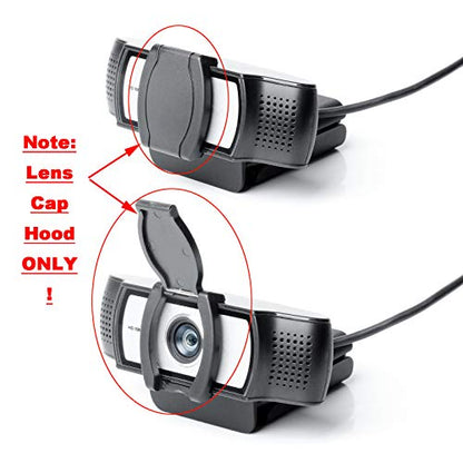 Privacy Shutter Lens Cap Hood Cover Protective Cover Compatible for Logitech HD Pro Webcam C920 / C922 / C930e
