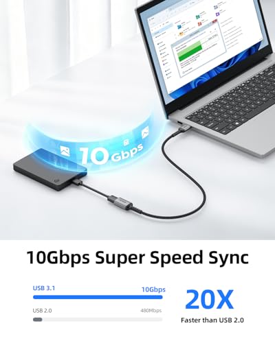 USB 3.0 Extension Cable [3FT 2Pack] Nylon Braided USB A-Male to A-Female Extender Compatible with Webcam, Camera, Hub, Mouse, Keyboard, Hard Drive, Headset,Gamepad, Printer, Memory Disk. - size: 3FT