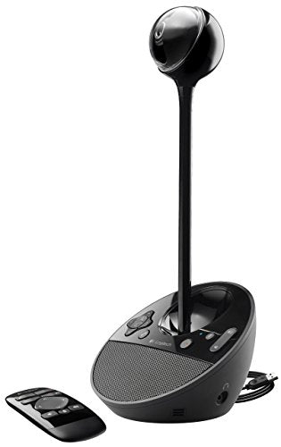 Logitech Conference Cam BCC950 Video Conference Webcam, HD 1080p Camera with Built-In Speakerphone (Renewed)