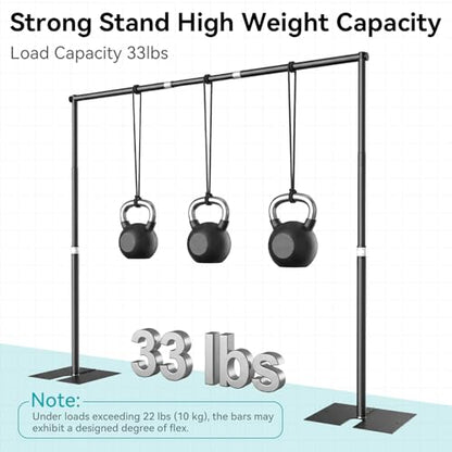 10x10ft Pipe and Drape Stand Kit, Adjustable Heavy Duty Backdrop Stand with Metal Steel Flat Base, Large Extendable Sturdy Photo Background Stand Frame for Wedding Parties Banner Photography - size: 10x10ft