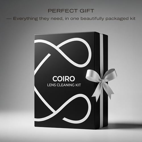 C Coiro Camera Lens Cleaning Kit 7 in 1 – Lens Pen, Air Blower, Sensor Cleaning Swabs, Lens Cleaner Spray, Wet Wipes 5 Pac, Microfiber Wipe – DSLR Mirrorless Full Frame - size: 7 IN 1