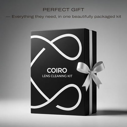 C Coiro Camera Lens Cleaning Kit 7 in 1 – Lens Pen, Air Blower, Sensor Cleaning Swabs, Lens Cleaner Spray, Wet Wipes 5 Pac, Microfiber Wipe – DSLR Mirrorless Full Frame - size: 7 IN 1