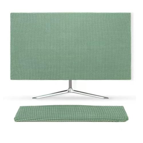 Monitor Dust Cover Keyboard Covers Case Anti-Static Dustproof Protective Cover for LCD/LED/HD Panel Case Computer Sleeve Compatible with PC, Desktop (Green, 23-26inch) - color: Green, size: 23-26inch
