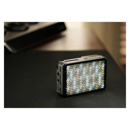 amaran Ace 25c Kit RGB Pocket LED Light,Boost Mode to 32W Mini On Camera Video Light,2300K~10000K Support Magnetic Attraction and App Control with Carrying Case,Mini Tripod,Grid (Silver) | 2300-10000K, Magnetic Mount, Amaran App Control, Carry Case, Tripo