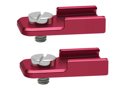 [2 Packs]-Cold Shoe Mount Adapter with 1/4"-20 Thread for Camera Cage, Monitor,Video Light,Microphones,Flash LED