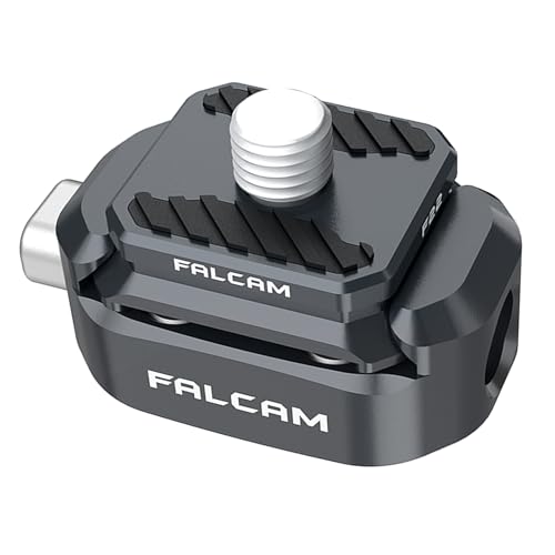 ULANZI Falcam F22 Quick Release Kit for Insta360, Panoramic Camera Mounting Adapter Convert 1/4" Thread to F22 QR System, Camera Accessory for Photographer, Fits Insta ONE RS, RS 1-Inch, X/X2 - style: QR Plate
