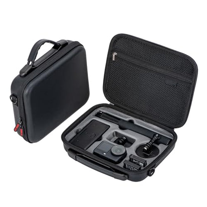 STARTRC Protective Carrying Case for DJI Osmo Action 6 Enhanced Combo(No for Cage), Portable Well-Organized Bag for Travel/Hiking/Cycling/Blogger, Splash-proof, Shockproof