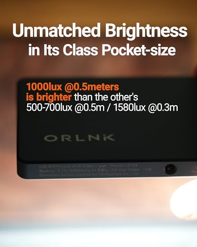 RGBWW Video Light (Ultra-Thin 4000mAh 2500-9900K Soft Diffuser CRI 95+) Portable LED RGB Video Light Panel for Photographer, Content Creator - style: 5in1 Combo