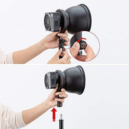 ZHIYUN Bowens Mount Adapter B with ZY Mount for CX100 /X60 /X100 Light