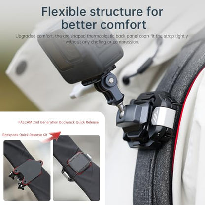 FALCAM F38 Backpack Camera Clip V2 Solo (Clip Only) - F38B3802 - size: Clip Only