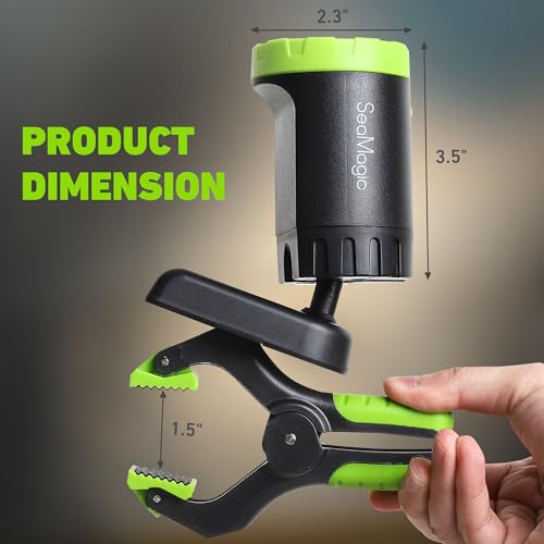 2-Pack Rechargeable LED Work Light, 360° Adjustable Spotlight with Magnetic Base & Clamp, Portable Clip Light for Garage, BBQ, Workshop, Construction, Car Repair, Household & Emergency Use - style: 2-Pack
