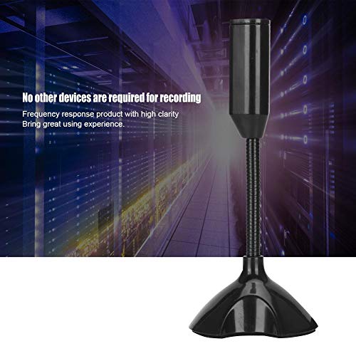 Wendry Desk Recording Microphone,Wired Microphone for 2/3 Computer Microphone Driveless for and Later,USB Plug and Play