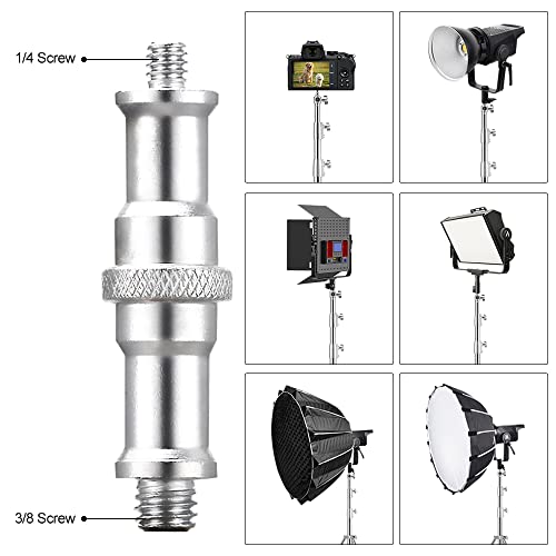 Stainless Steel Heavy Duty Photography Tripod Light Stand, 9.19 Feet/2.8m Studio Lighting Tripod for Speedlight, Strobe Light, Softbox, Umbrella - size: 1 Pack