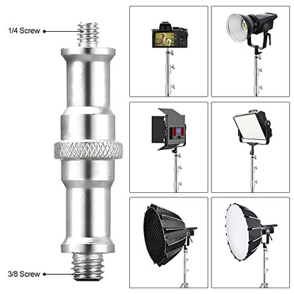 Heavy Duty Light Stand Tripod Stand for Photography, 9.19 Feet/2.8m Stainless Steel Light Tripods for Softbox, Speedlight, Strobe Light, Umbrella - Pack of 2 - size: 2 Pack