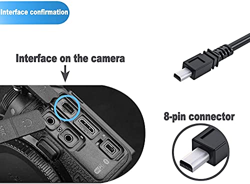 Ancable UC-E6 USB Cable, 3-Feet USB Mini-B | Universal Digital Camera Data Transfer Cord Charger Cable Compatible for Nikon CoolPix, L, D, P, Series Digital Camera