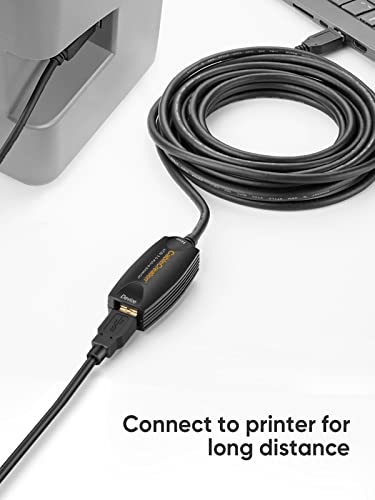 CableCreation Active USB 3.0 Extension Cable 16.4 FT, USB 3.0 Extender Male to Female Cord with Signal Booster Compatible with Oculus Quest 2, Rift Sensor, Steam VR, Gaming PC, 5M,2 Pack - style: USB 3.0-2Pack