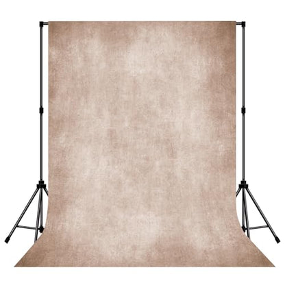 Photo Backdrop Beige Background 8x10ft Studio Abstract Texture Photography Portrait Photography Ultrafine Fiber Baby Shower Pregnant Women Shooting Scene Background - color: Beige, size: 8x10ft