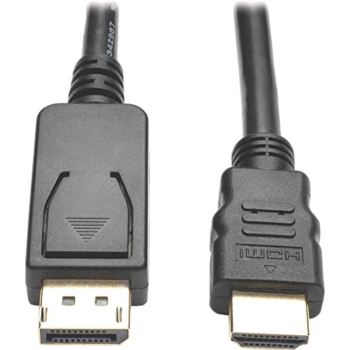 TRIPP LITE DisplayPort to HDMI Active Adapter Cable, DP with Latches to HDMI (M/M), UHD 4K x 2K/1080p, 6 ft. (P582-006-V2-ACT) - size: 6 ft., style: DisplayPort 1.2 Active