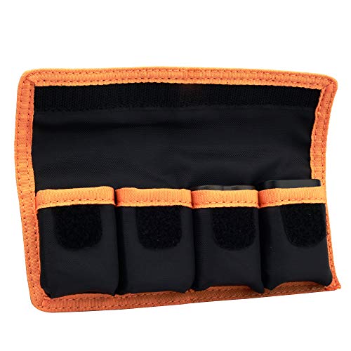 DSLR Battery Pack Case Battery Holder for LP-E6, NP-FW50, NP-FZ100, DMW-BLJ31GK, EN-EL15, DMW-BLF19, NP-W126, DMW-BLC12 - Hold 4pcs Batteries