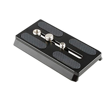 CAMVATE Camera Quick Release Base Plate with 1/4" & 3/8" Threads Compatible with Manfrotto577/ 501/504 Tripod - 2149