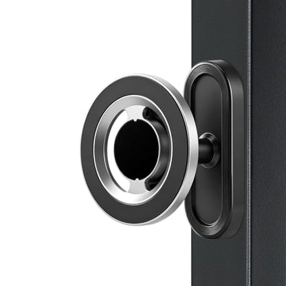 Gym Magnetic Phone Holder for Workout Recording | Gym Phone Holder Magnet Mount with Strong Magnet Base, Compatible with MagSafe iPhone 17-12 - size: B- Round Phone Holder