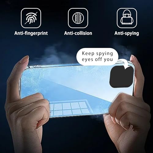 Privacy Cover Compatible for iPhone 14 /iPhone 14 Plus Front Camera Cover,Protect Privacy and Security But Not Affect Facial Recognition（2Pack）