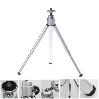 REFLEX CAMERA Lightweight Extendable Mini Tripod 5.9-7.9in – Aluminum Desktop Table Stand for Smartphone, GoPro, Webcam – Portable, Adjustable, Stable Video & Photo Shooting