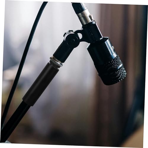 Uonlytech 1set Microphone Stand Extension Kit Adapter to Adapter for Desk Height for Live Streaming and Recording Includes Extension Tube for Easy Installation