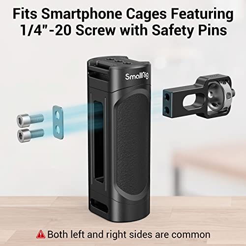 SmallRig Side Handle for Smartphone Cage Phone Video Rig Lightweight w 1/4 Threads - 2772 - size: 2772