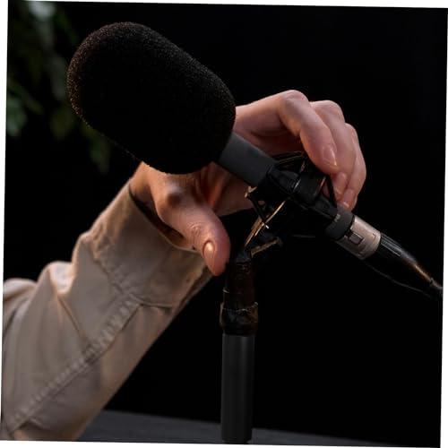 NUOBESTY Mic Stand Extension Tube Kit for Podcasters 5/8 to 3/8 Adapter Heavy Duty Microphone Arm Stand Extender for Desk and Live Streaming